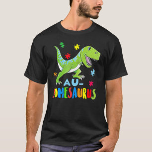 T-shirt Dinosaur Sensibilisation sur l'autisme Rex Rawr Pu