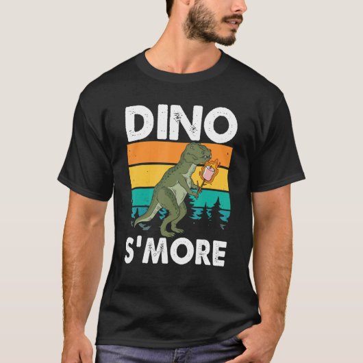 T-shirt Dinosaur S'more U2013 Paléontologue Humour de jeu  (Devant)