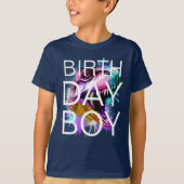 T-shirt Dinosaur T-rex Anniversaire Garçon (Devant)