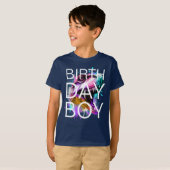 T-shirt Dinosaur T-rex Anniversaire Garçon (Devant entier)