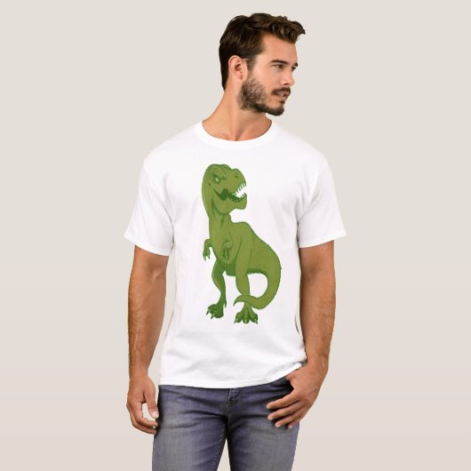 T-shirt Dinosaur, t.rex design (Devant entier)