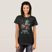 T-shirt Dinosaur T rex Puzzle Embrace Différences 1 (Devant entier)