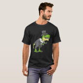 T-shirt Dinosaur Thanksgiving Boys Turkey Saurus Rex Pilgr (Devant entier)