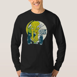 T-shirt Dinosaur Tricératops entraînement Gym Veggie Veget