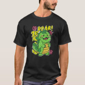 T-shirt Dinosaur Tyrannosaurus Rex Rex Reptile Dangerous (Devant)