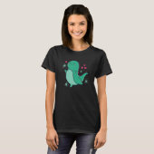 T-shirt Dinosaur Tyrannosaurus Rex Rex Reptile Dangerous 1 (Devant entier)