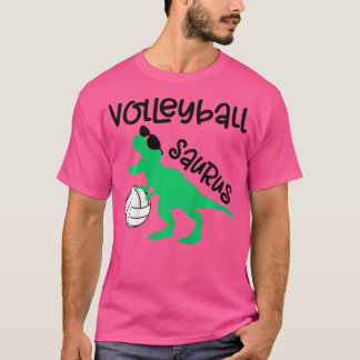 T-shirt Dinosaur Volleyball Saurus Toddler garçon plus gra