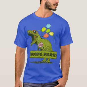 T-shirt Dinosaur Wrong Park Funny T-Rex