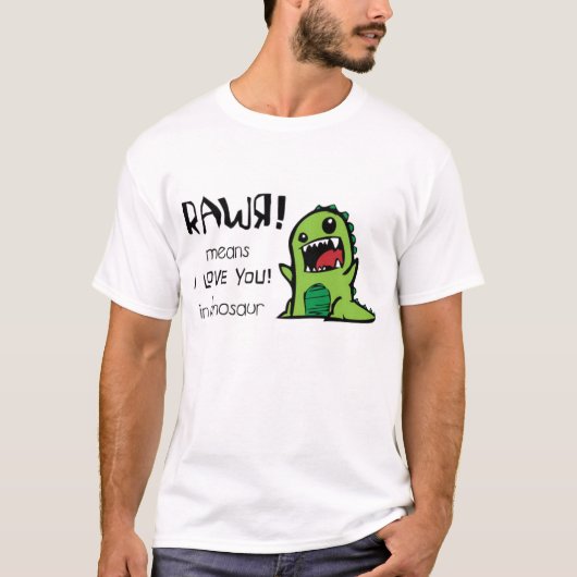 T-shirt dinosaure (Devant)