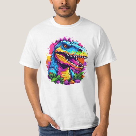 t-shirt dinosaure (Devant)