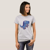 T-shirt Dinosaure Au Thé (Devant entier)
