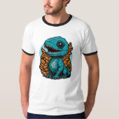 T-shirt Dinosaure Bébé mignon (Devant)