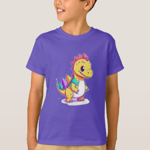T-shirt Dinosaure bébé mignonne Design pour les enfants T-