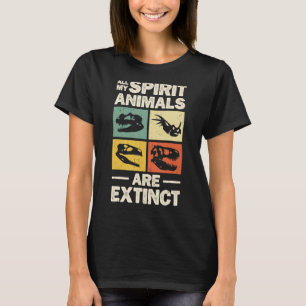 T-shirt Dinosaure Chasseur d'os préhistoriques Paléontolog