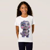 T-Shirt Dinosaure Chrome (Devant entier)