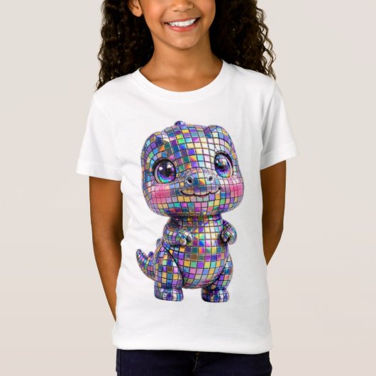 T-Shirt Dinosaure Chrome (Devant)