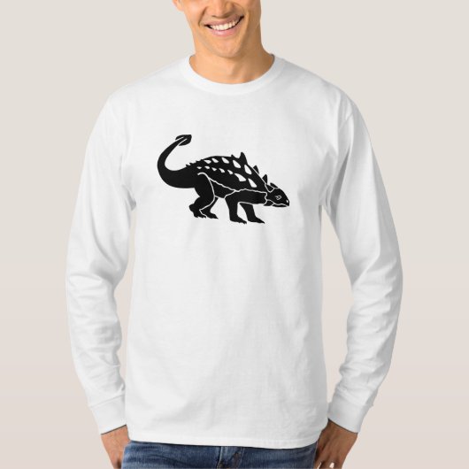 T-shirt Dinosaure d'Ankylosaurus (Devant)