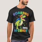 T-shirt Dinosaure de 3e année T Rex Retour à l'école (Devant)