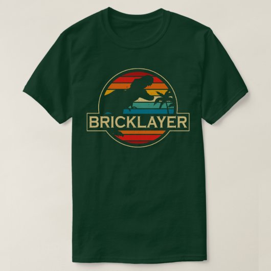T-shirt Dinosaure de brique (Design devant)
