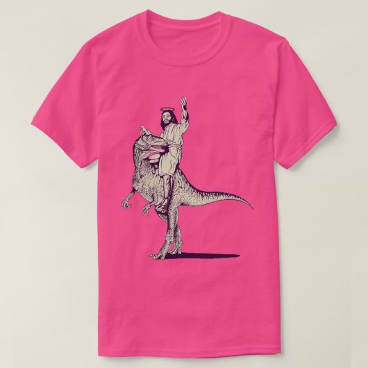 T-shirt Dinosaure de Jésus (Design devant)