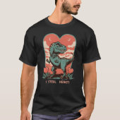 T-shirt Dinosaure de la Saint Valentin Je vole Coeurs T Re (Devant)