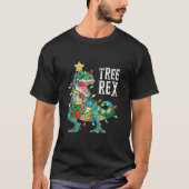 T-shirt Dinosaure de Noël (Devant)