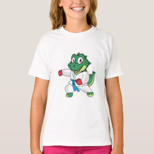 T-shirt Dinosaure des arts martiaux