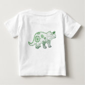 T-shirt Dinosaure Dessin (Dos)