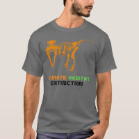 Dinosaure d'extinction de l'habitat climatique T-R