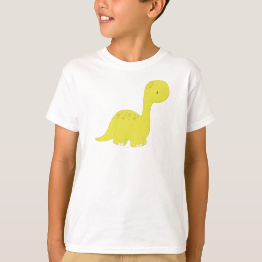 T-shirt Dinosaure, Dinosaure bébé, Dino, Brontosaurus (Devant)