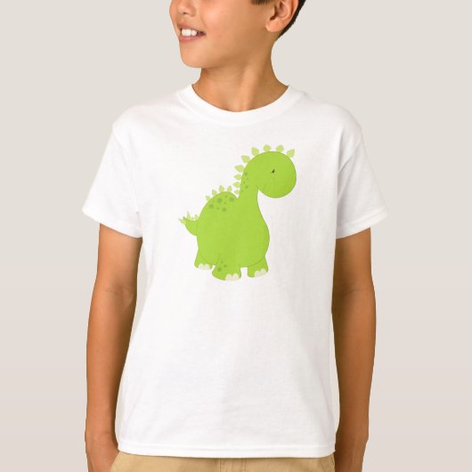 T-shirt Dinosaure, Dinosaure bébé, Dino, Stegosaurus (Devant)