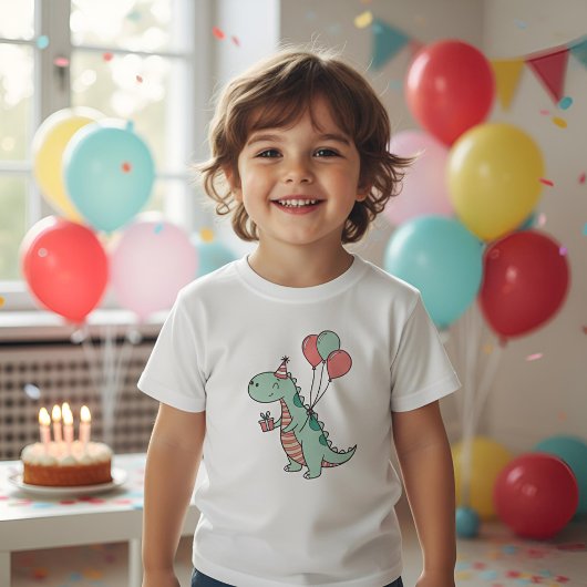 T-shirt Dinosaure Dinosaure Caricature
