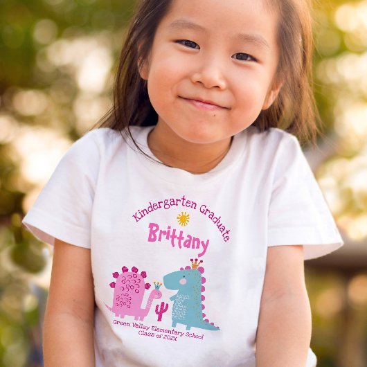 T-shirt Dinosaure Dinosaure Dinosaure Nom personnalisé