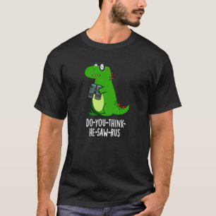 T-shirt Dinosaure Dinosaure Pun Dark BG