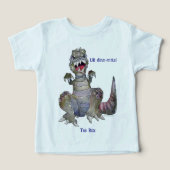 T-shirt Dinosaure Dinosaure Tee Rex (Design Recto)