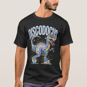 T-shirt Dinosaure disco Diplodocus dinosaure dansant drôle