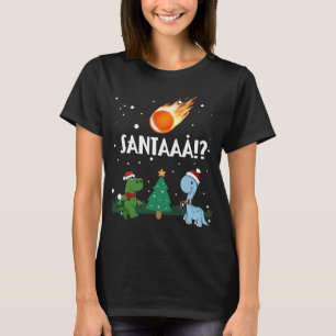 T-shirt Dinosaure drôle de Noël