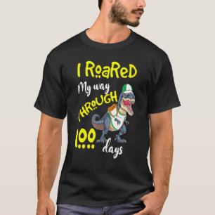 T-shirt Dinosaure Effrayant J'Ai Fait Mon Chemin Pendant 1