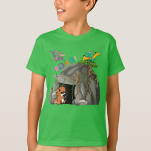 T-shirt Dinosaure et amis