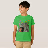 T-shirt Dinosaure et amis (Devant entier)