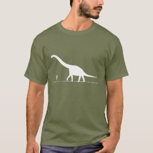 T-shirt Dinosaure et homme