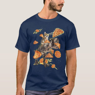 T-shirt Dinosaure Et Humour Galactique Chat 33005