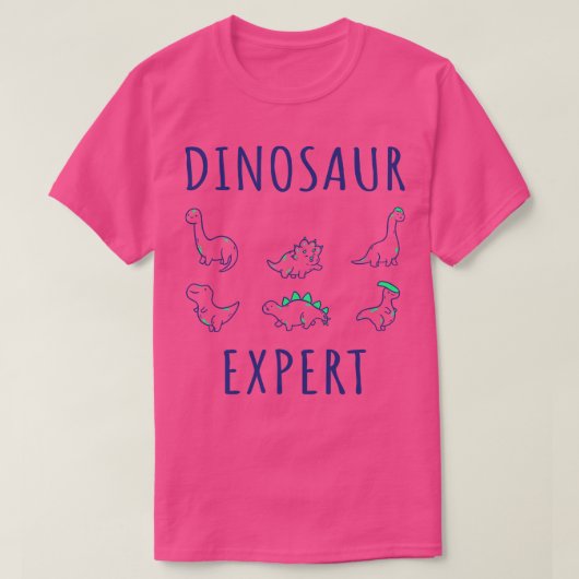T-shirt Dinosaure Expert IV (Design devant)