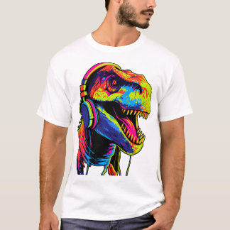 T-shirt dinosaure funky