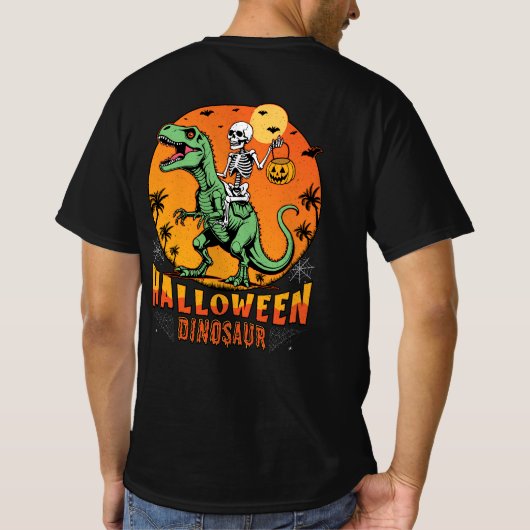 T-shirt Dinosaure Halloween (Dos)