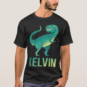 T-shirt Dinosaure heureux - Kelvin Nom