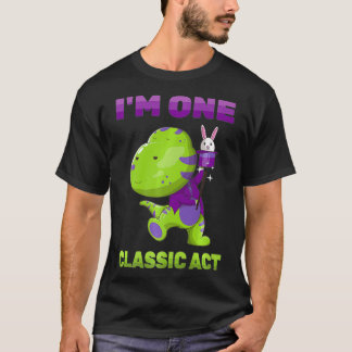T-shirt Dinosaure Im One Classic Act Magicien Magicien Rab