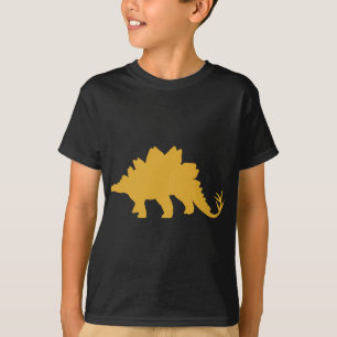 T-shirt Dinosaure jaune