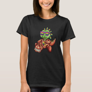 T-shirt Dinosaure LGBTQ Rex portant un costume de dinosau