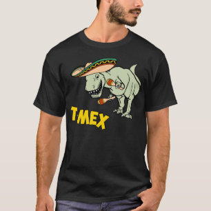 T-shirt Dinosaure mexicain de Tyrannosaurus de T-Mex T-Rex